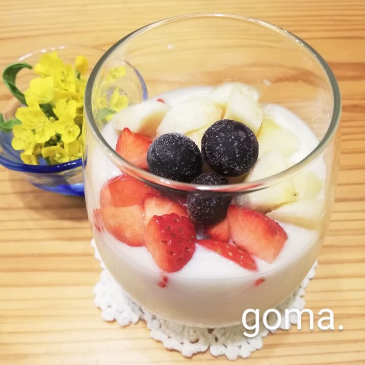 角切りいちごバナナ ブルーベリーヨーグルト レシピ 作り方 By Goma 楽天レシピ 角切りいちごバナナ ブルーベリーヨーグルト レシピ 作り方 By Goma 楽天レシピ